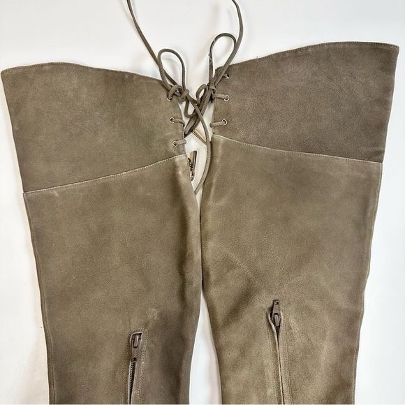 Raye Knee High High Heeled Boots Sz 6 - Picture 5 of 12